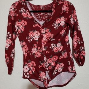 S maroon rue 21 top